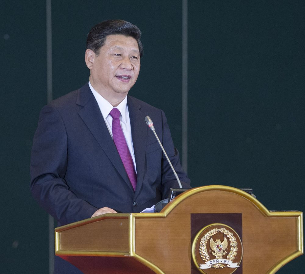 2013年10月3日，国家主席习近平在印度尼西亚国会发表题为《携手建设中国—东盟命运共同体》的重要演讲。